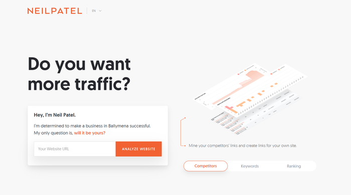 Free Keyword Tool From Neil Patel