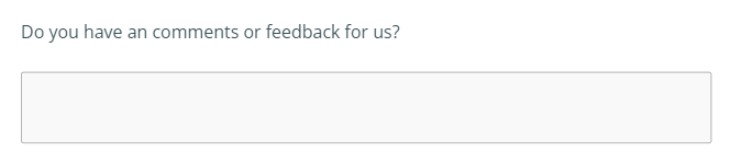 Text Question Box